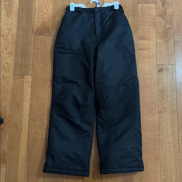Swiss Tech boys water resistant black snow pants size XL. - Picture 1 of 6